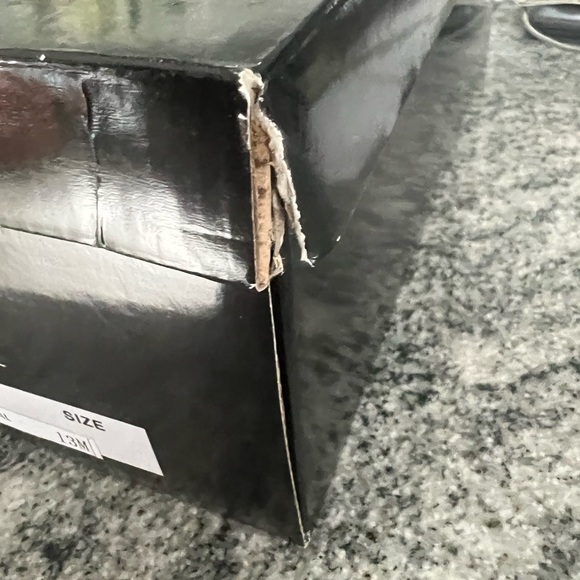 Men’s slip on dress show Royal Blue glitter size 13m - Picture 7 of 8